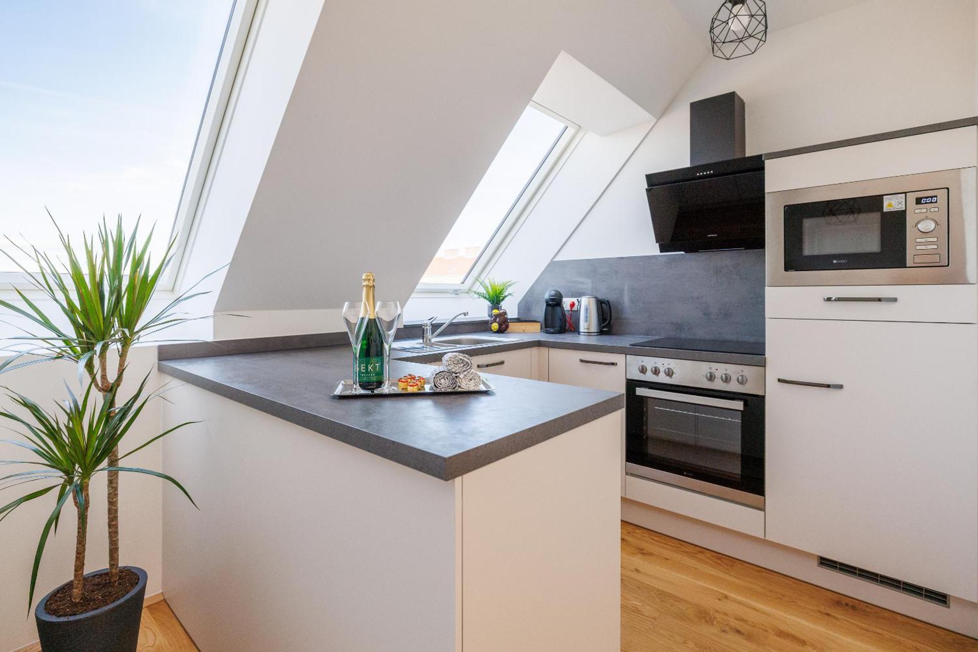 Symphony Apartments 38 - Modern Loft With Terrace And Grill In Central Location ウィーン エクステリア 写真