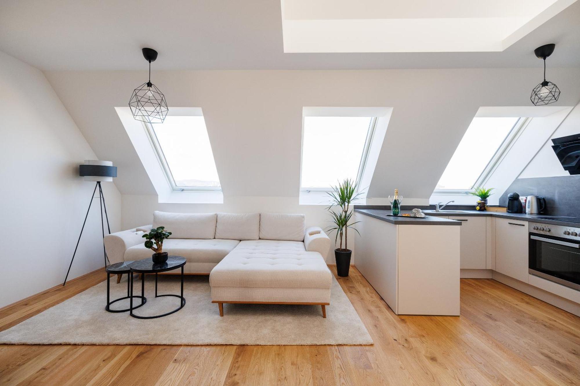 Symphony Apartments 38 - Modern Loft With Terrace And Grill In Central Location ウィーン エクステリア 写真